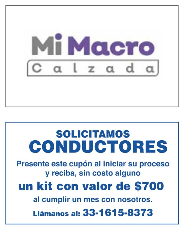 Cupón de empleo en Guadalajara