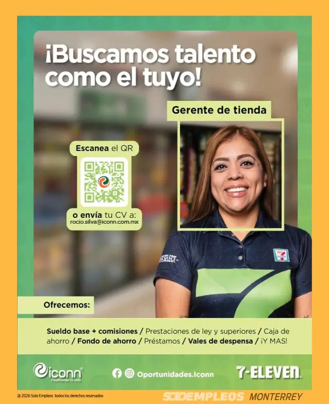 Vacante en Monterrey publicada el 2026-05-22